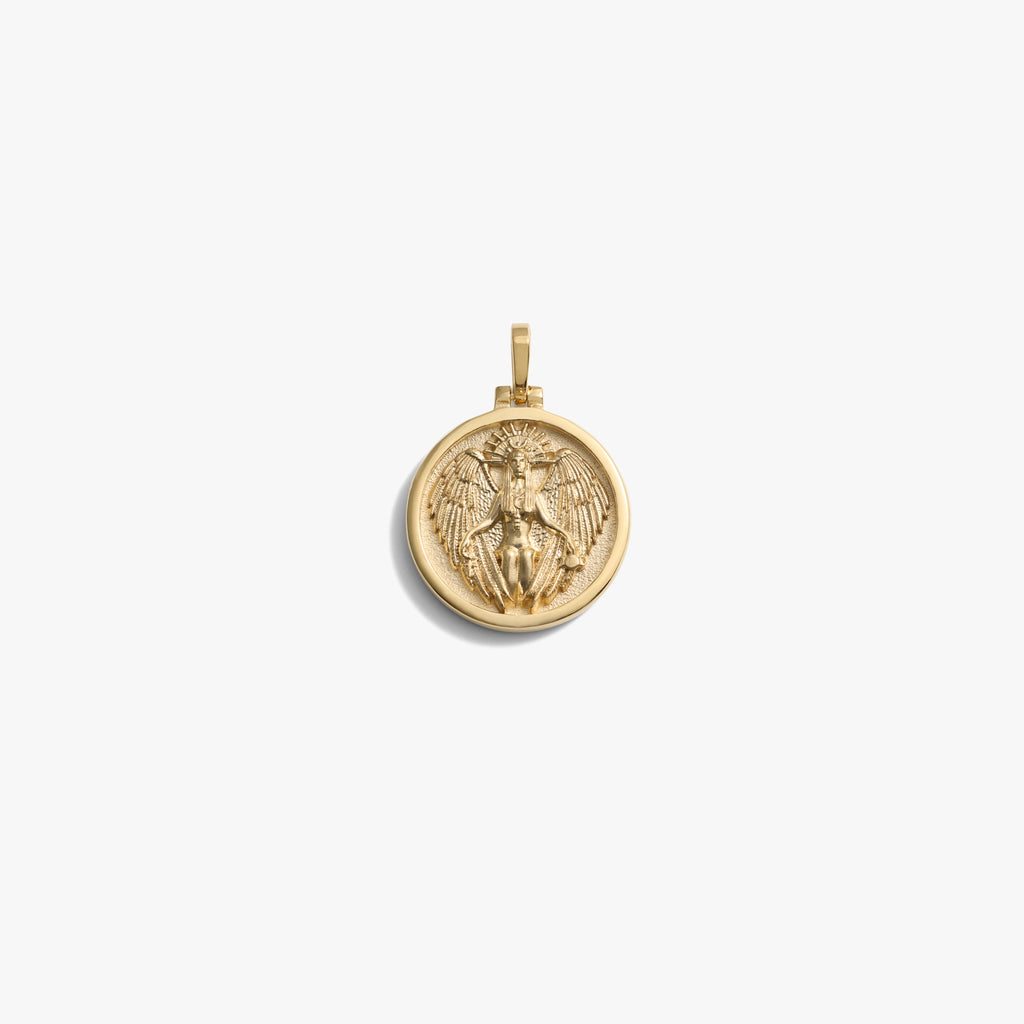 Awe Inspired Pendants 14K Yellow Gold Vermeil / Lilith Standard 20mm Goddess Reworks
