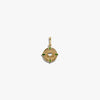 Awe Inspired Pendants 14K Yellow Gold Vermeil Mini Element Amulet Earth
