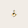 Awe Inspired Pendants 14K Yellow Gold Vermeil / Mini Inverted Moon Amulet
