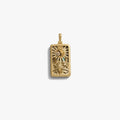 Awe Inspired Pendants 14K Yellow Gold Vermeil / Moon Tarot Pendant