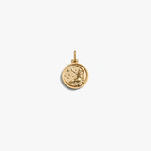 Awe Inspired Pendants 14K Yellow Gold Vermeil / Selene Mini 15mm Goddess Reworks