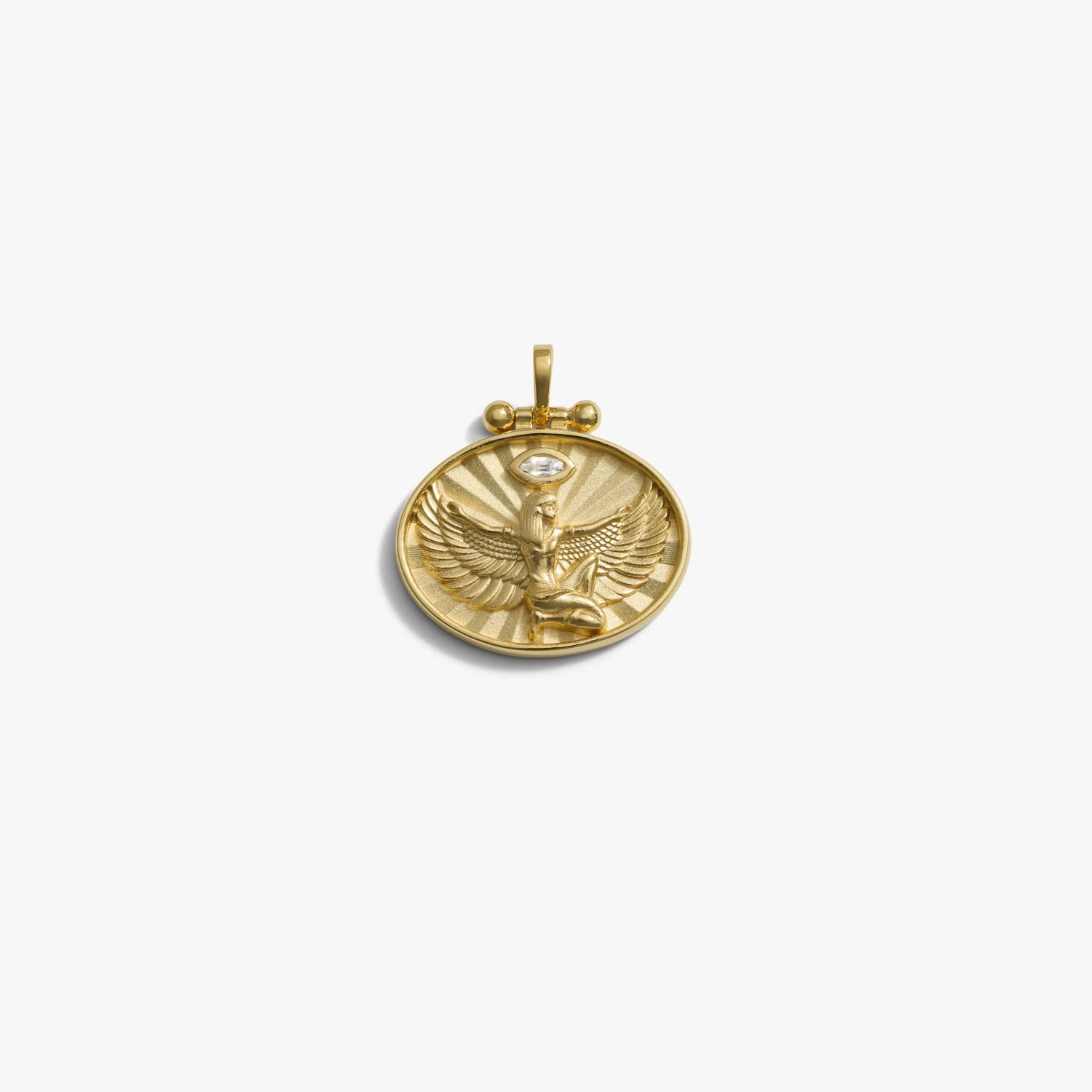 Awe Inspired Pendants 14K Yellow Gold Vermeil Special Edition Isis Pendant