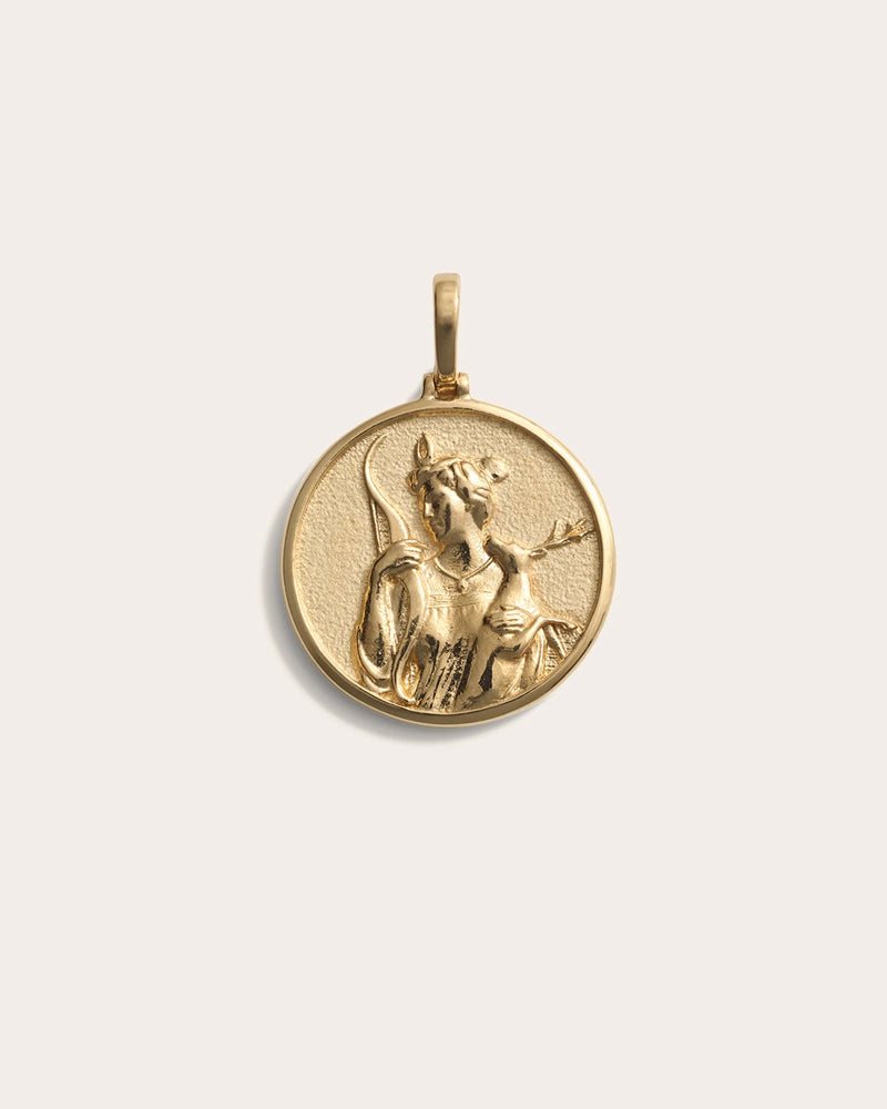 Awe Inspired Pendants 14K Yellow Gold Vermeil / Standard Artemis Pendant