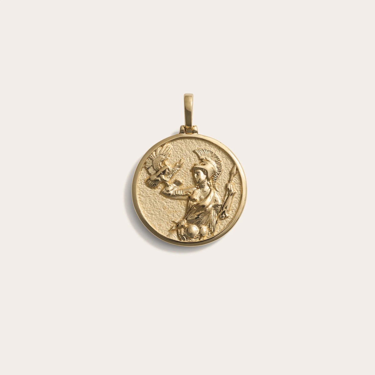 Awe Inspired Pendants 14K Yellow Gold Vermeil / Standard Athena Pendant