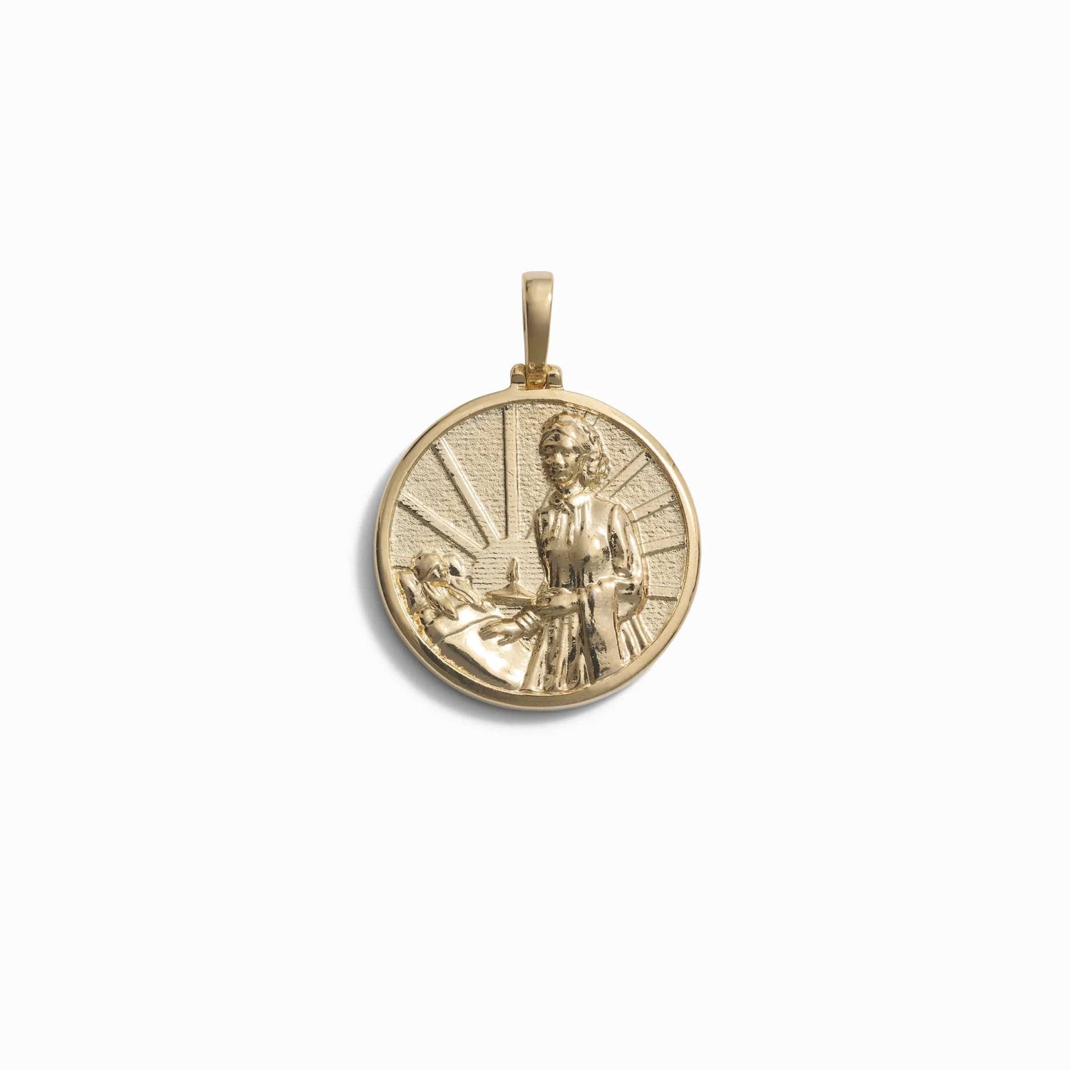 Product image of Awe Inspired Pendants 14K Yellow Gold Vermeil / Standard Florence Nightingale Pendant