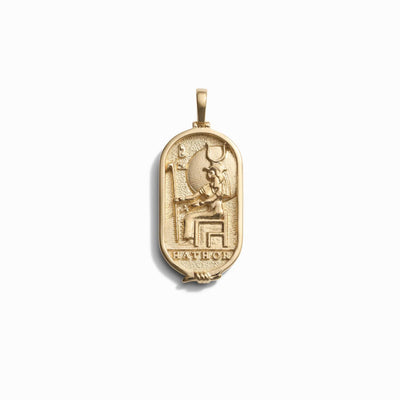 Awe Inspired Pendants 14K Yellow Gold Vermeil / Standard Hathor Tablet