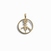 Awe Inspired Pendants 14K Yellow Gold Vermeil / Standard Hope Blossoms Amulet