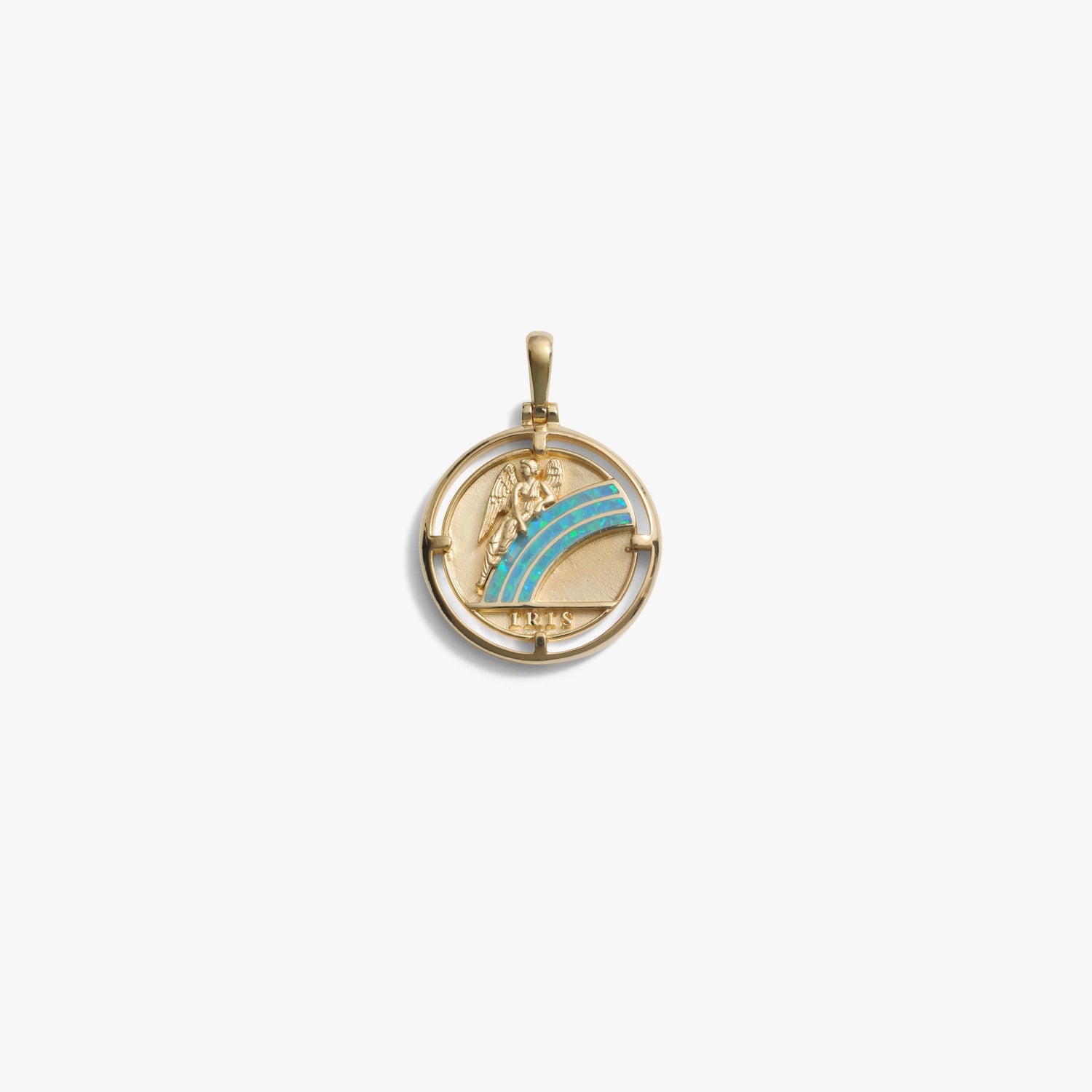 Product image of Awe Inspired Pendants 14K Yellow Gold Vermeil / Standard Iris Pendant