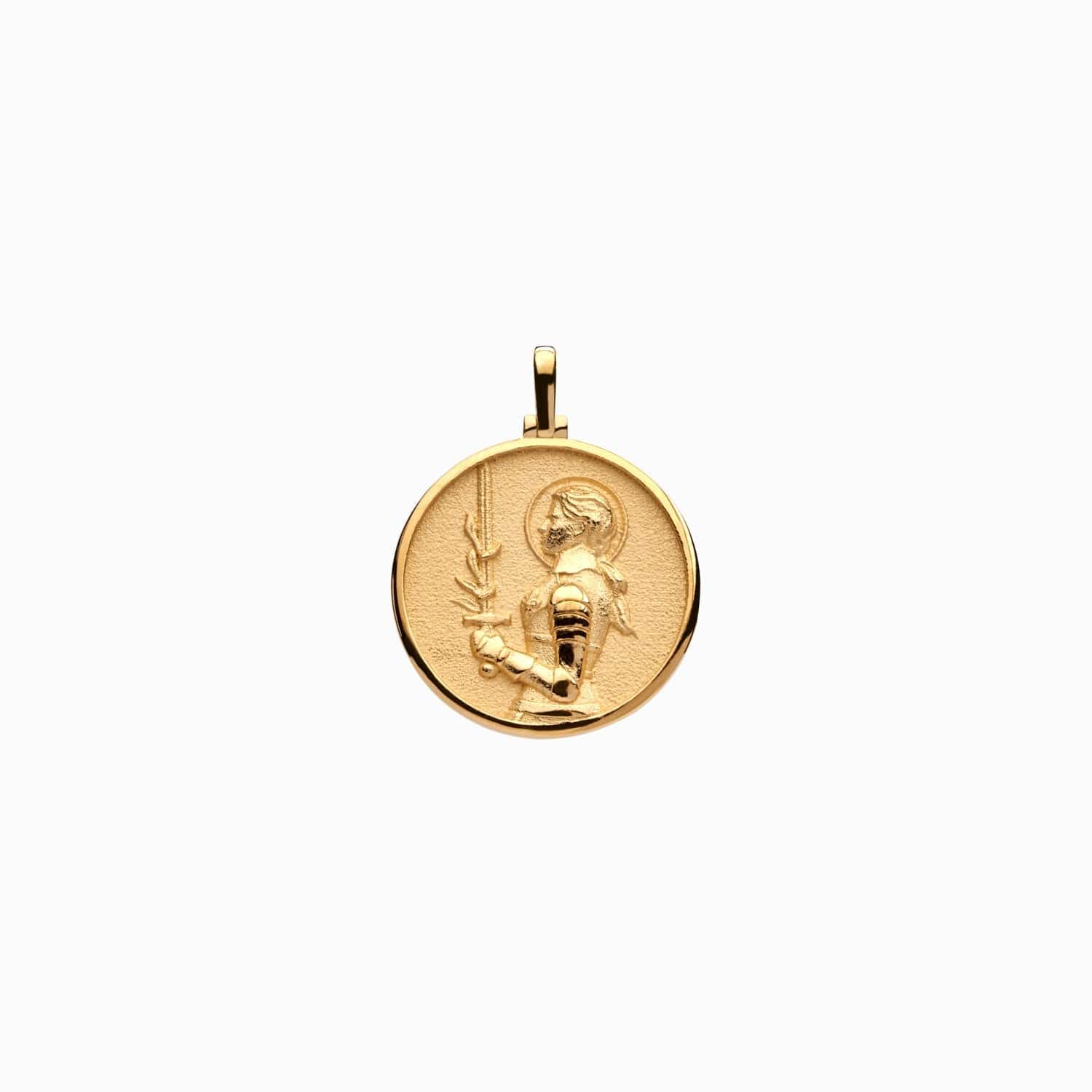 Awe Inspired Pendants 14K Yellow Gold Vermeil / Standard Joan of Arc Pendant