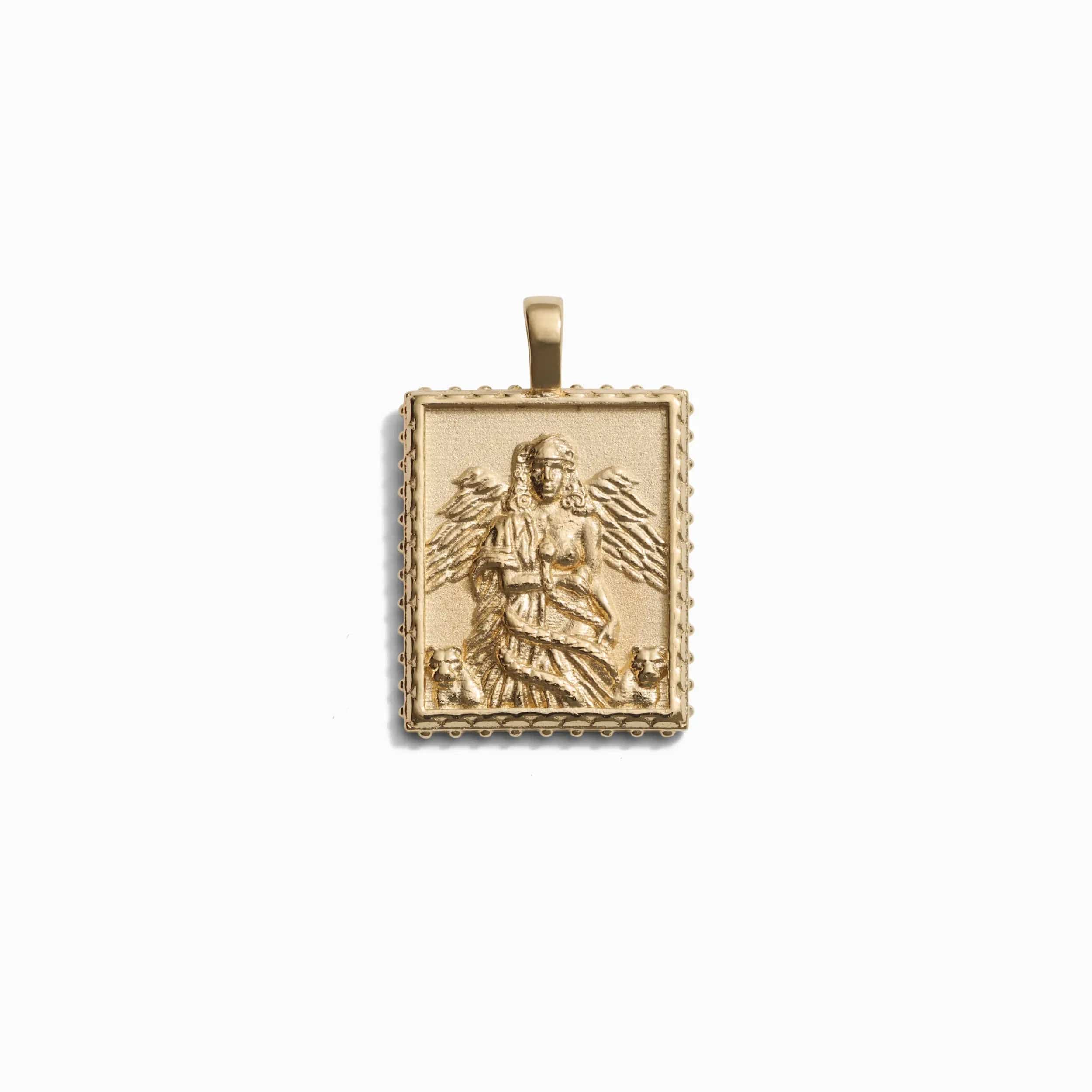 Awe Inspired Pendants 14K Yellow Gold Vermeil / Standard Lilith Tablet