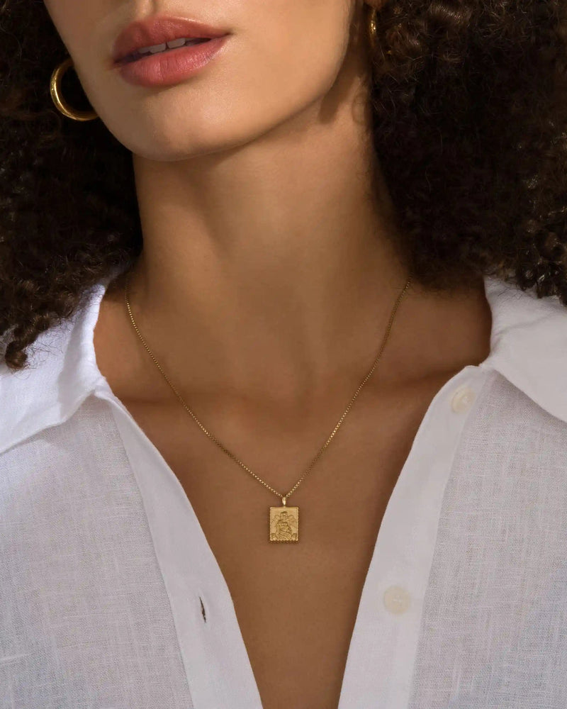 Awe Inspired Pendants 14K Yellow Gold Vermeil / Standard Lilith Tablet