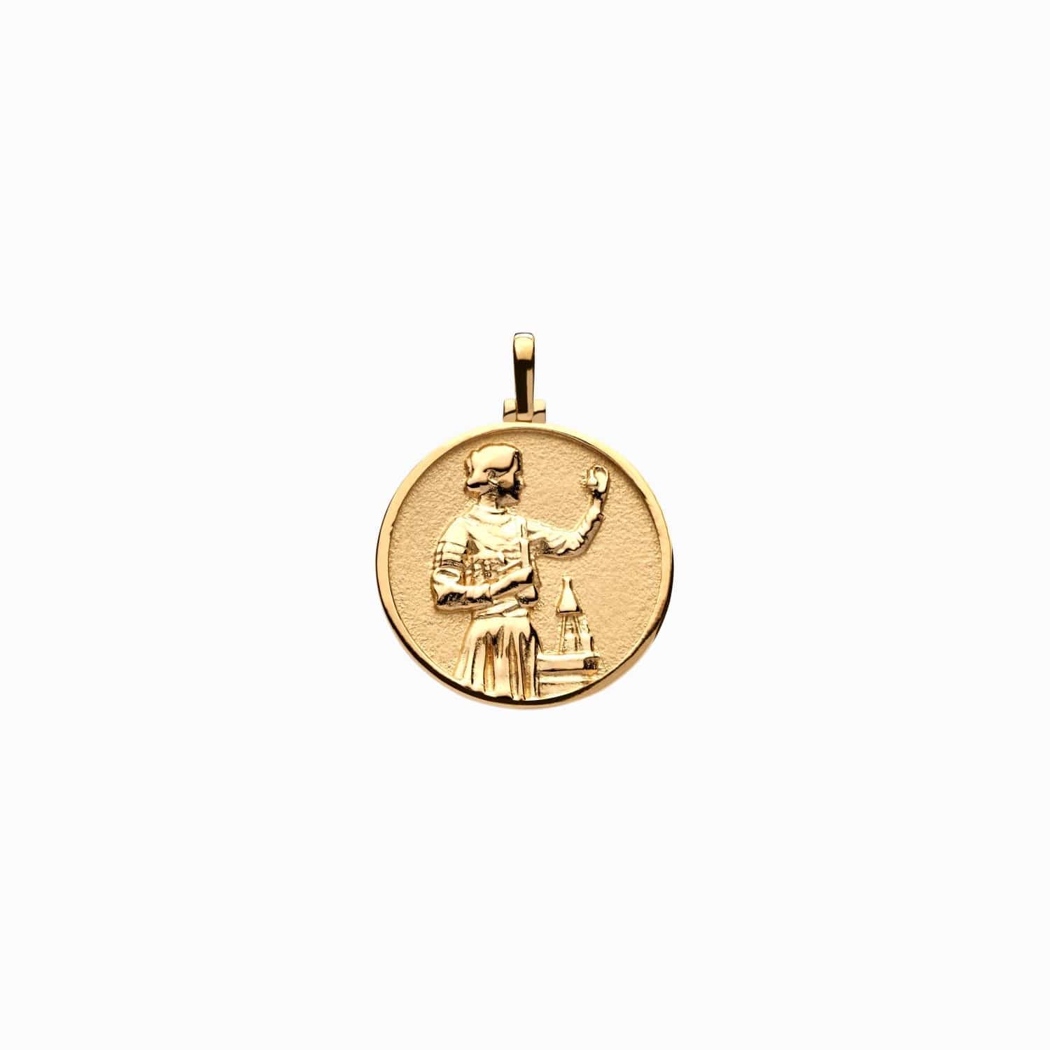 Product image of Awe Inspired Pendants 14K Yellow Gold Vermeil / Standard Marie Curie Pendant