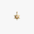 Awe Inspired Pendants 14K Yellow Gold Vermeil / Standard Opal Sun Amulet