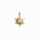 Awe Inspired Pendants 14K Yellow Gold Vermeil / Standard Opal Sun Amulet