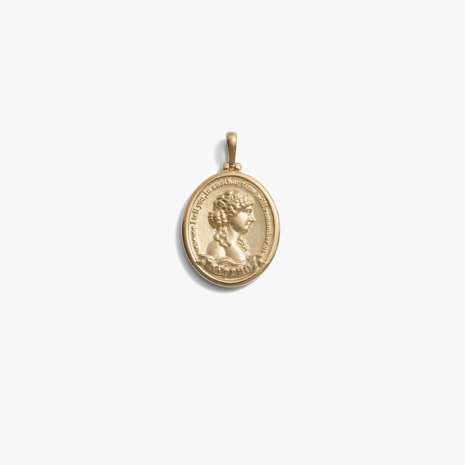 Awe Inspired Pendants 14K Yellow Gold Vermeil / Standard Sappho Pendant
