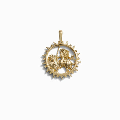 Awe Inspired Pendants 14K Yellow Gold Vermeil / Standard Sheerzan Pendant