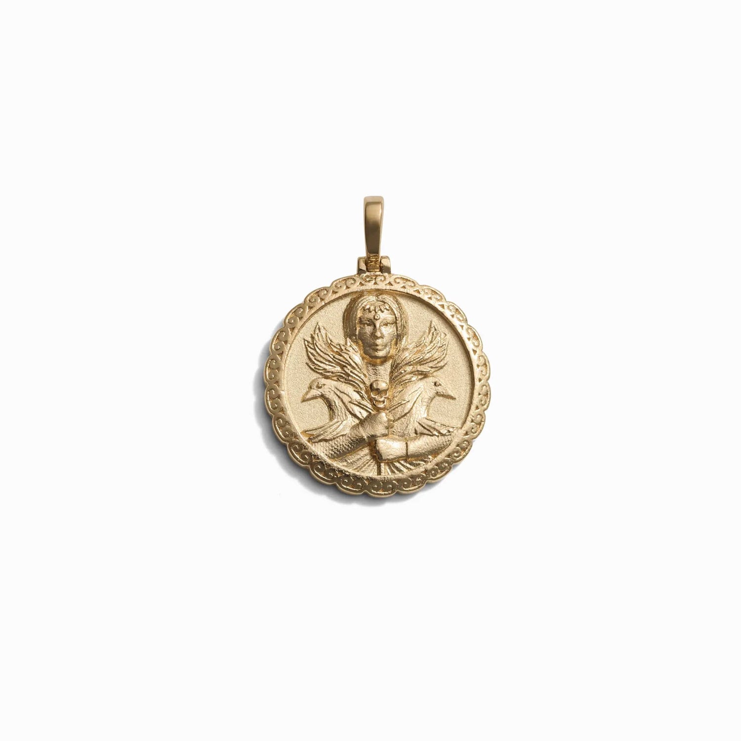 Product image of Awe Inspired Pendants 14K Yellow Gold Vermeil / Standard The Morrigan Pendant