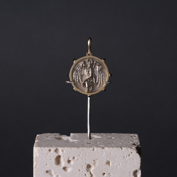 Awe Inspired Pendants 18k Yellow Gold Lilith Goddess Pendant