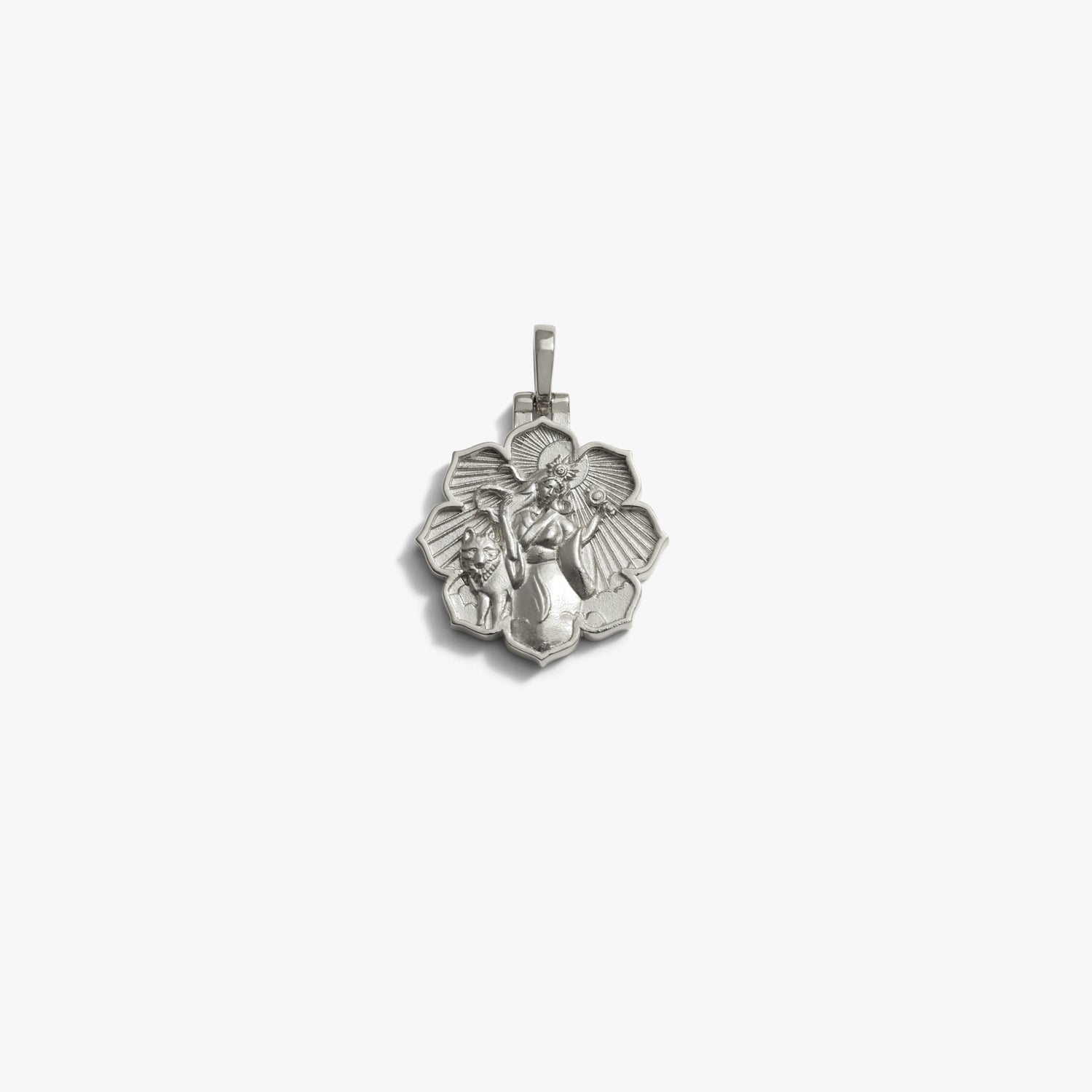 Awe Inspired Pendants 925 Sterling Silver Amaterasu Pendant