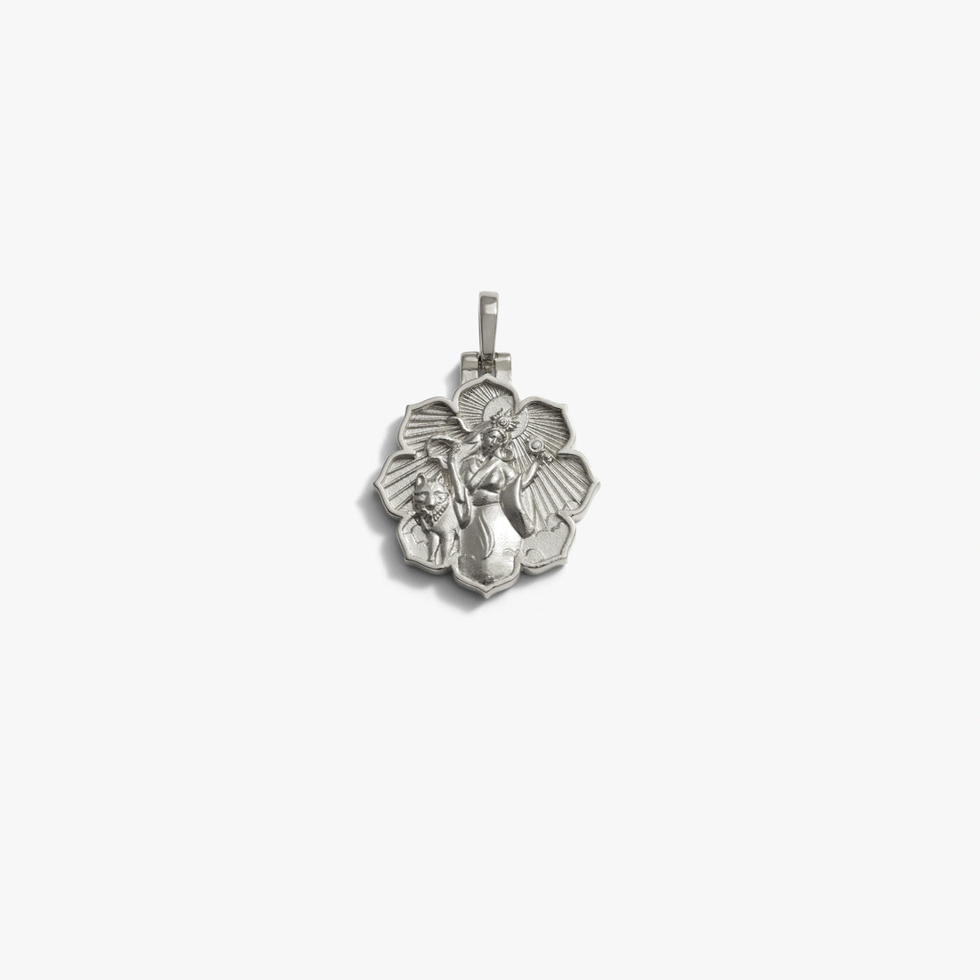 Awe Inspired Pendants 925 Sterling Silver Amaterasu Pendant