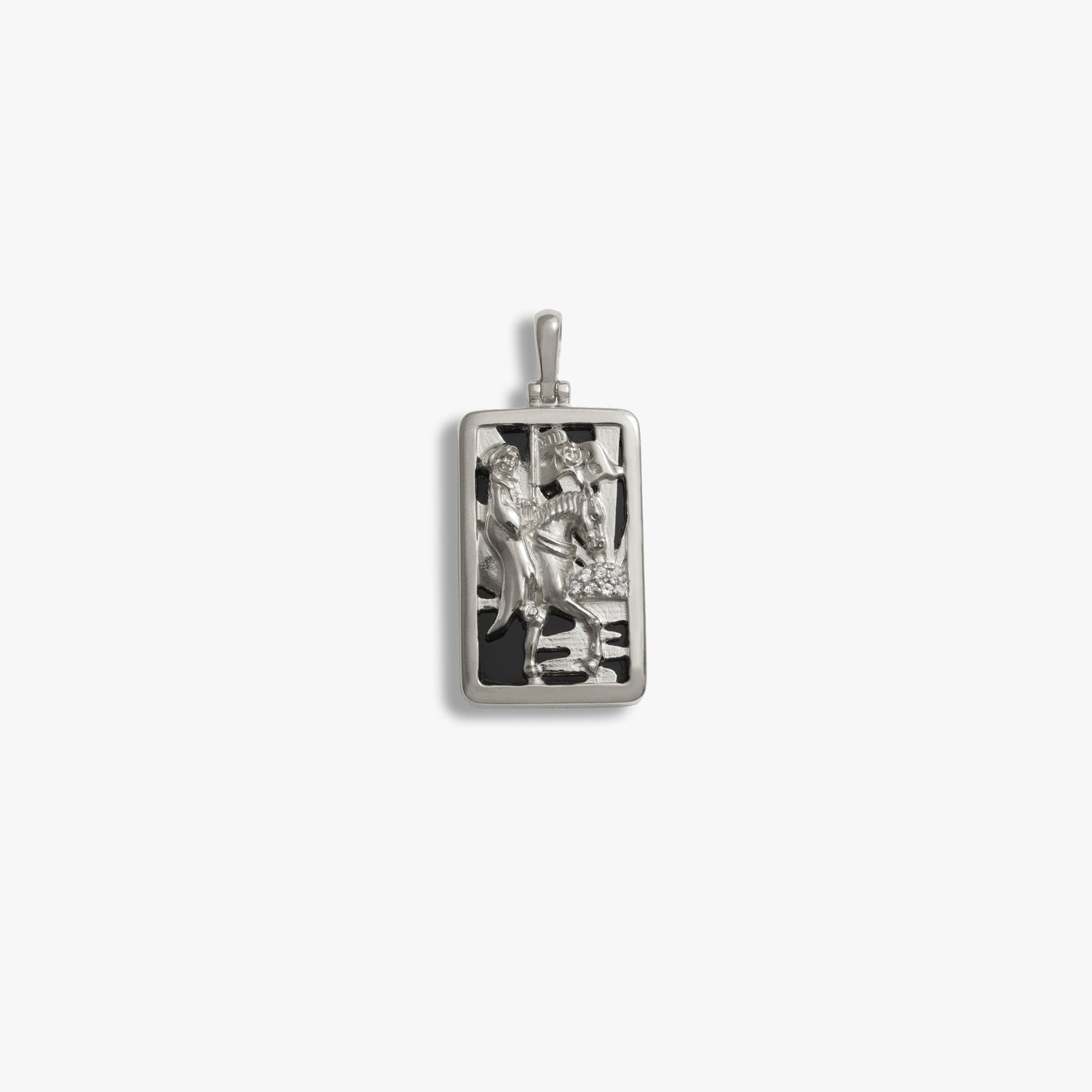 Awe Inspired Pendants 925 Sterling Silver / Death Tarot Pendant