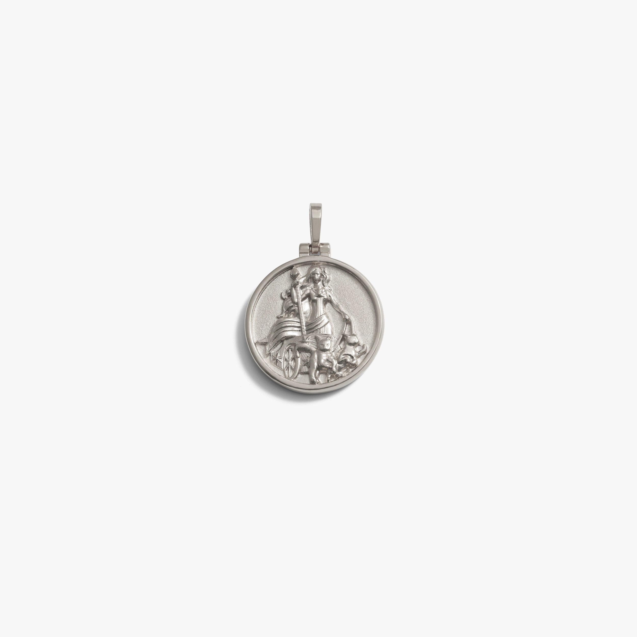 Awe Inspired Pendants 925 Sterling Silver / Freya Standard 20mm Goddess Reworks