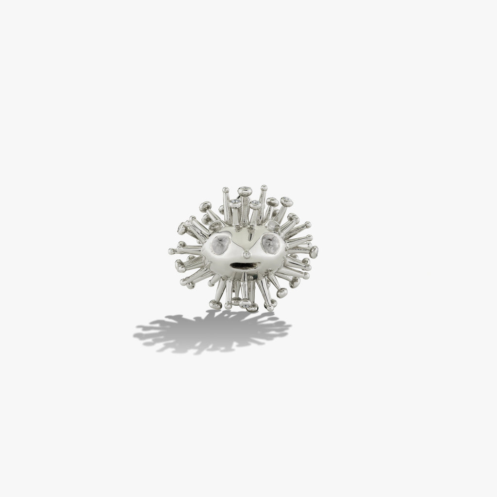 Awe Inspired Pendants 925 Sterling Silver Hedgehog Pendant