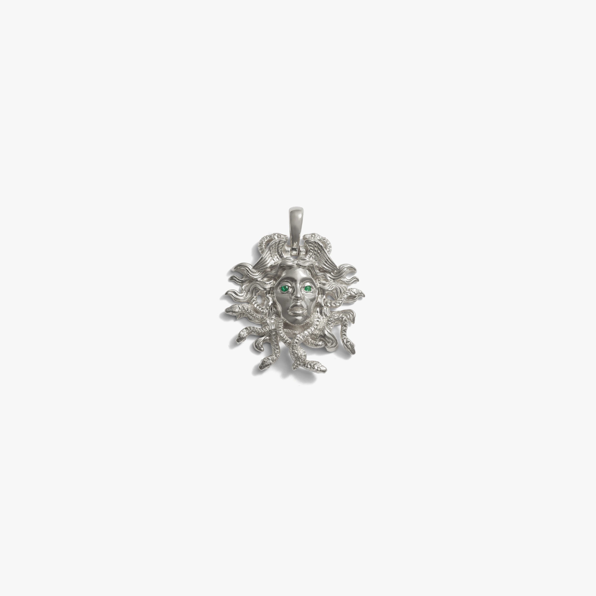 Awe Inspired Pendants 925 Sterling Silver / Large Special Edition Medusa Pendant