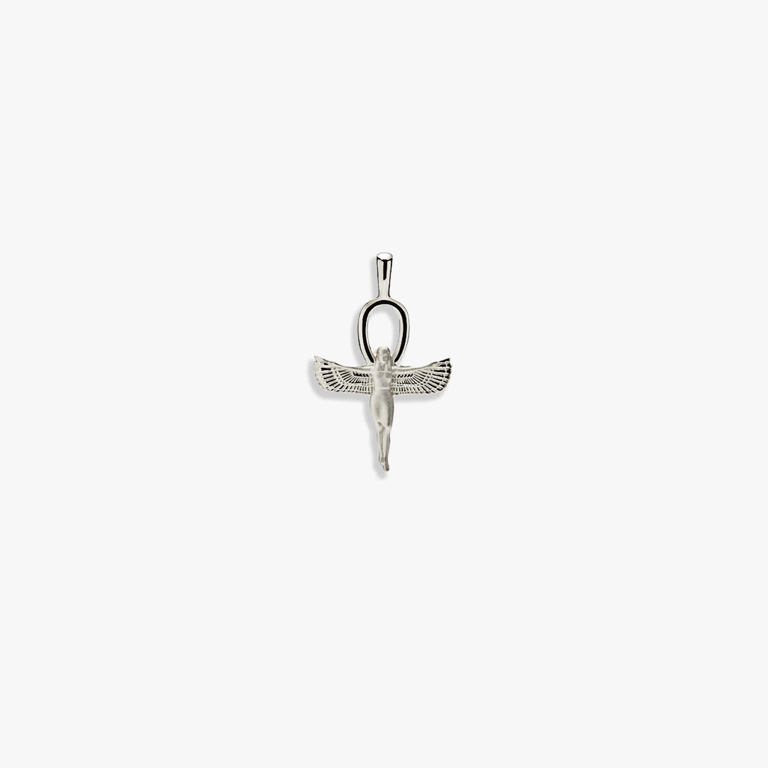 Awe Inspired Pendants 925 Sterling Silver / Mini Ankh of Isis Amulet