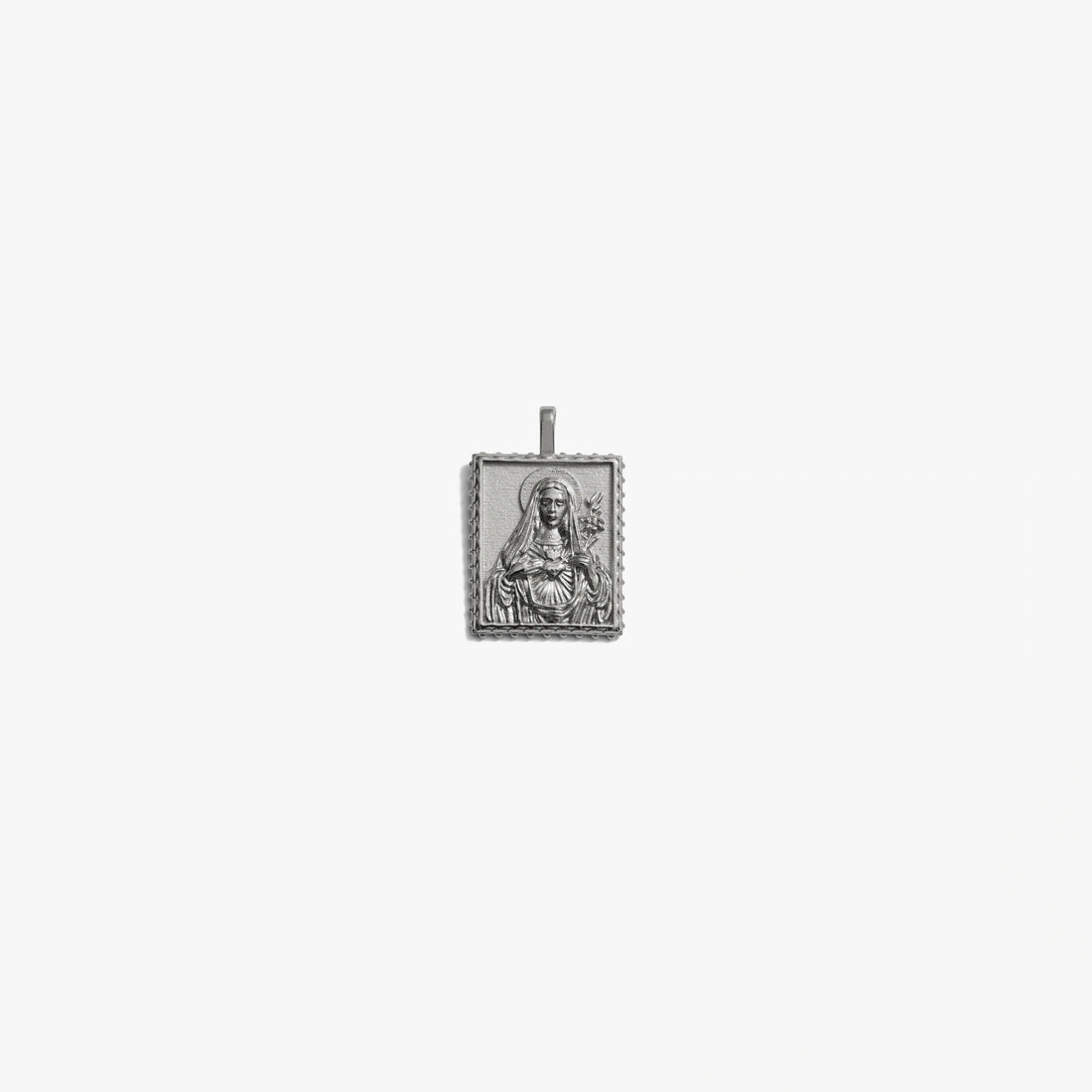Awe Inspired Pendants 925 Sterling Silver / Mini Mini Mother Mary Tablet