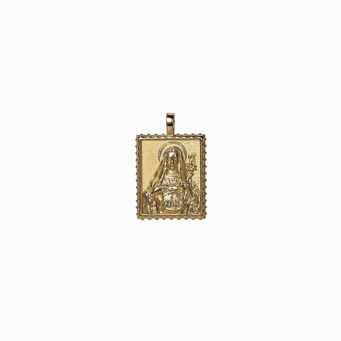 Awe Inspired Pendants 925 Sterling Silver / Mini Mini Mother Mary Tablet