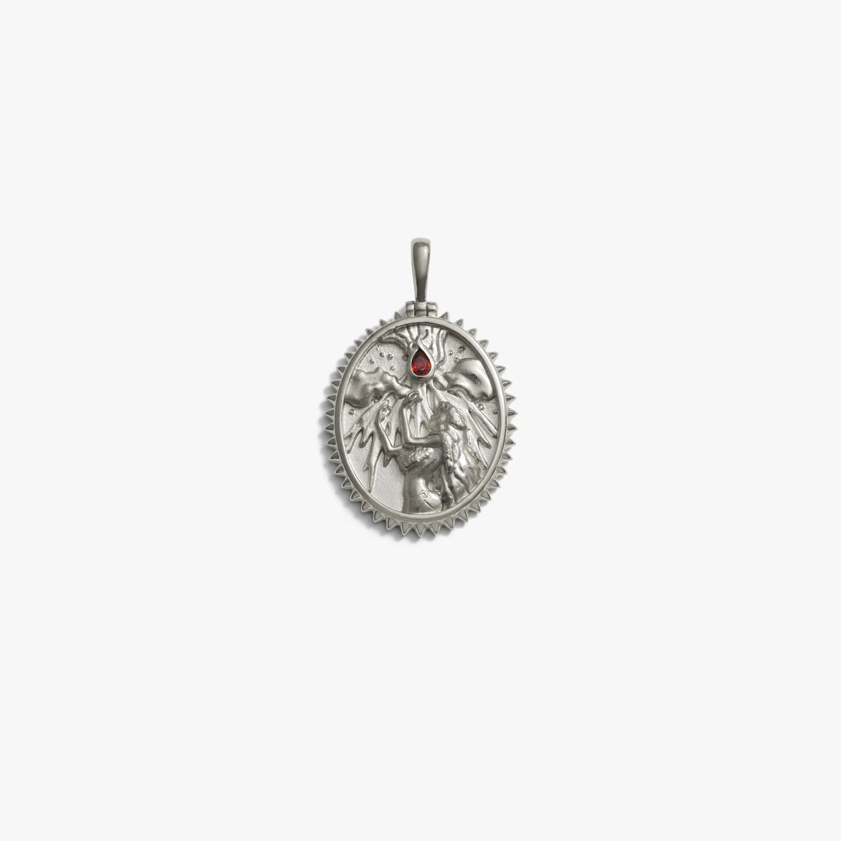 Awe Inspired Pendants 925 Sterling Silver Pele Pendant