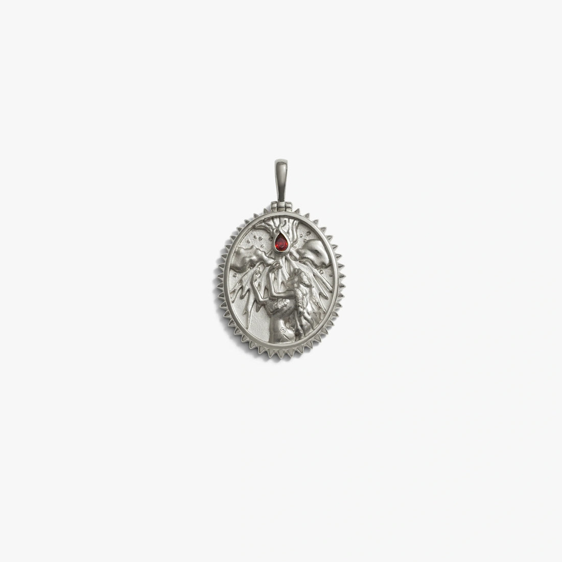 Awe Inspired Pendants 925 Sterling Silver Pele Pendant