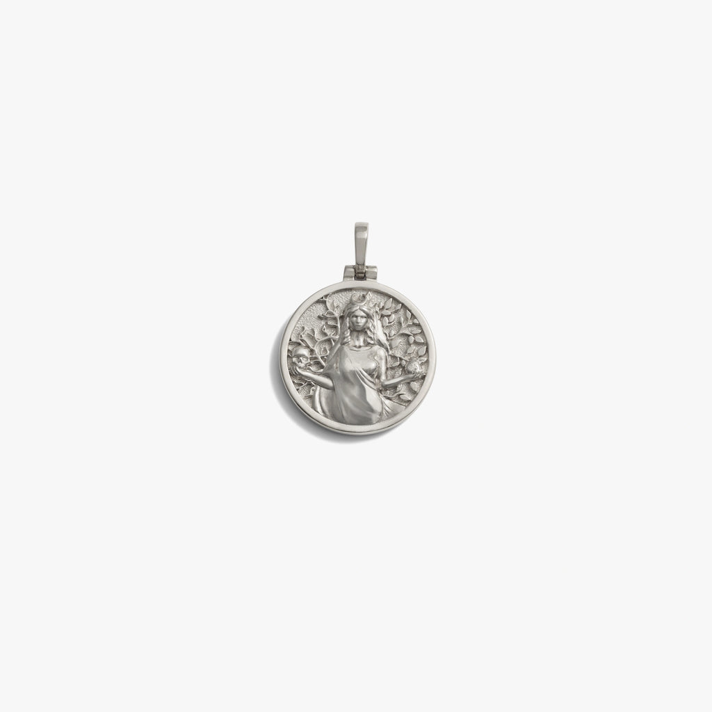 Awe Inspired Pendants 925 Sterling Silver / Persephone Standard 20mm Goddess Reworks