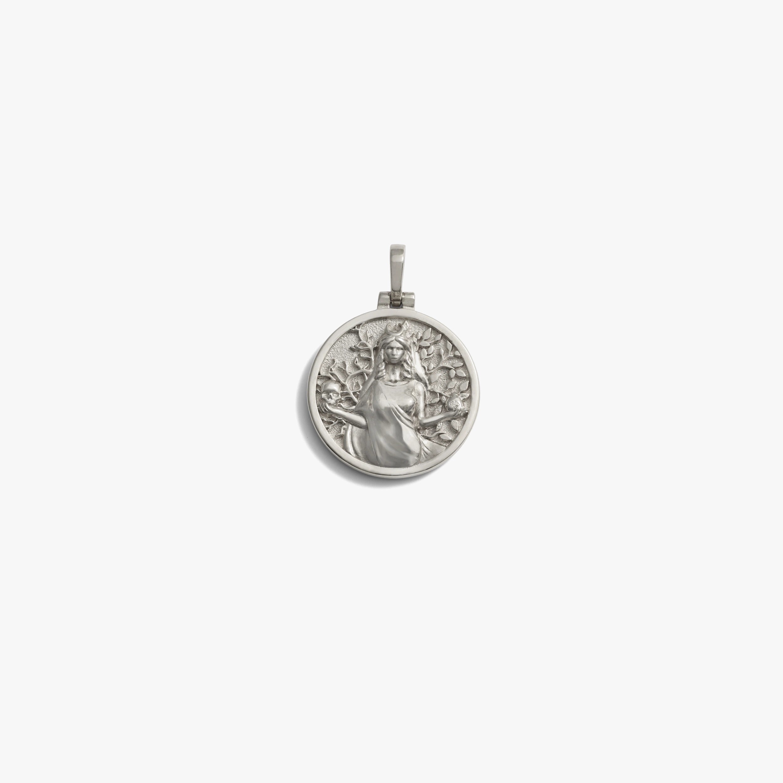 Awe Inspired Pendants 925 Sterling Silver / Persephone Standard 20mm Goddess Reworks