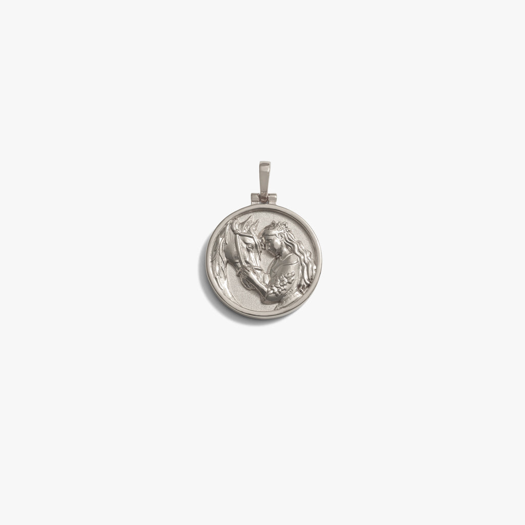 Awe Inspired Pendants 925 Sterling Silver / Rhiannon Standard 20mm Goddess Reworks
