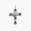 Awe Inspired Pendants 925 Sterling Silver Statement Third Eye Cross Pendant
