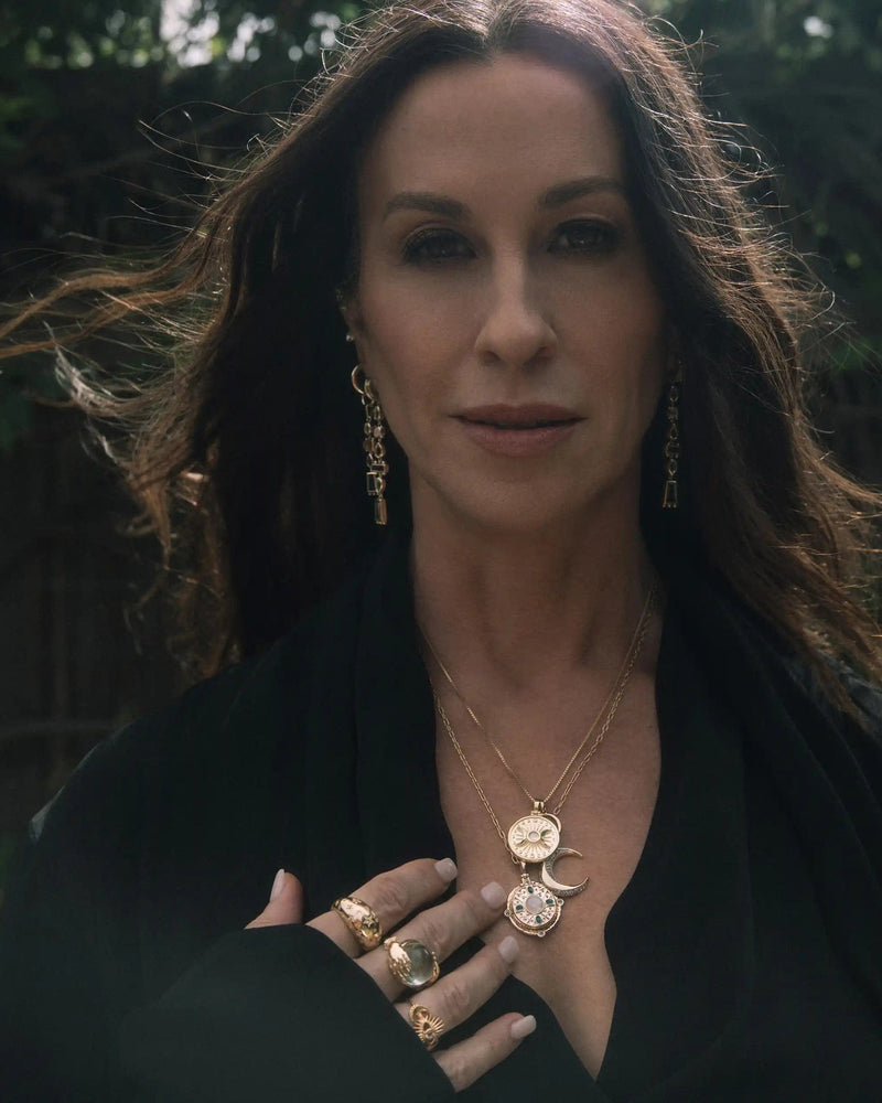 Awe Inspired Pendants Alanis Triple Moon Pendant