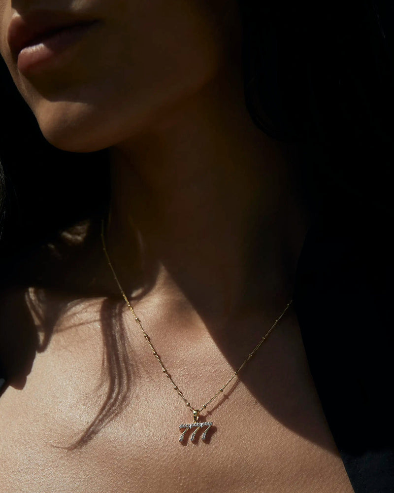 Awe Inspired Pendants Angel Number Amulet