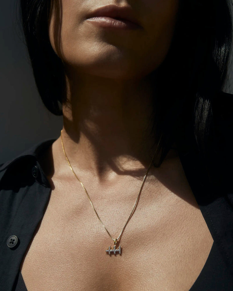 Awe Inspired Pendants Angel Number Amulet