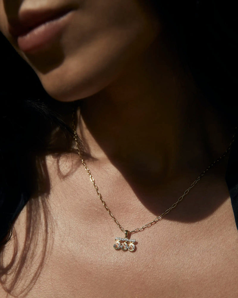 Awe Inspired Pendants Angel Number Amulet