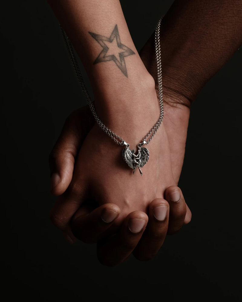 Awe Inspired Pendants Angel To My Devil Charm