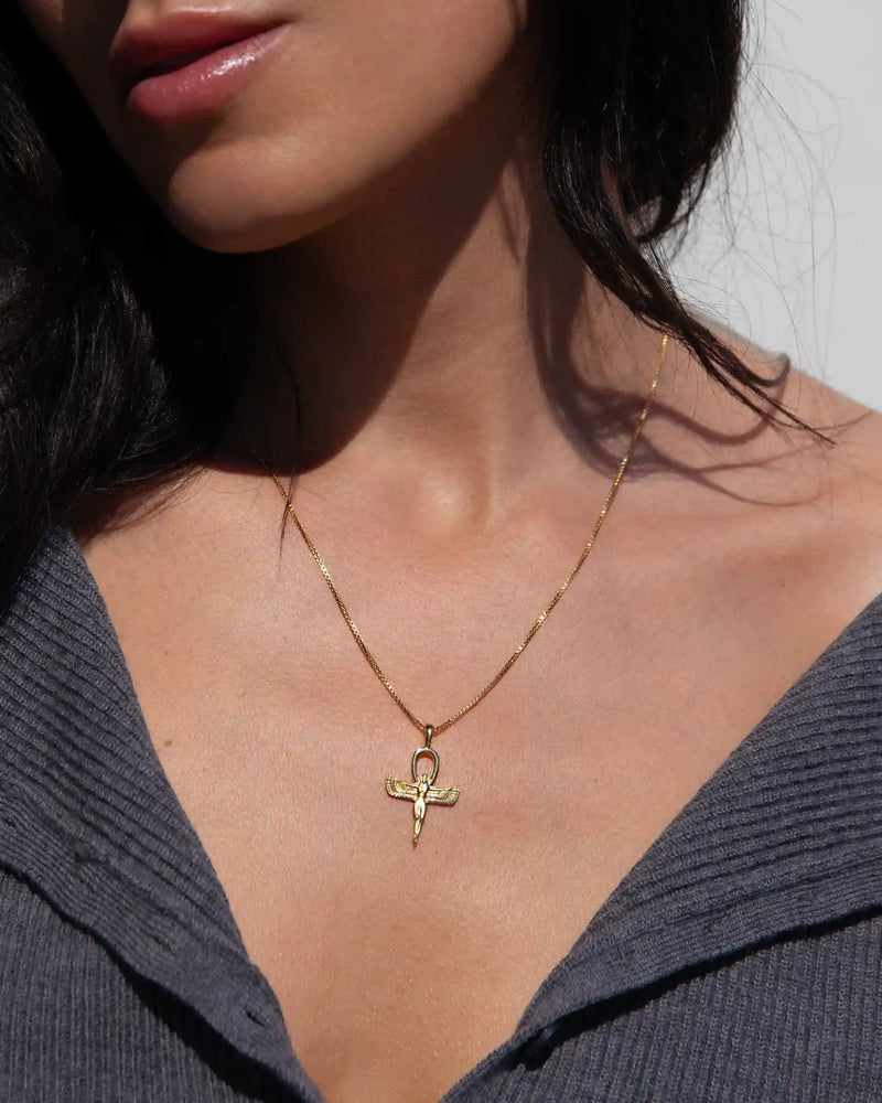 Awe Inspired Pendants Ankh of Isis Amulet