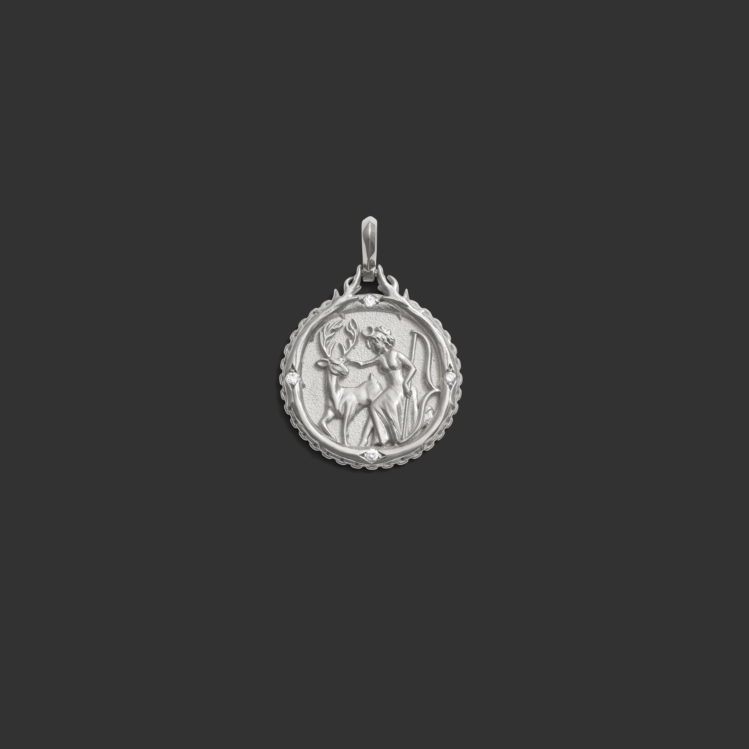 Awe Inspired Pendants Artemis Goddess Pendant