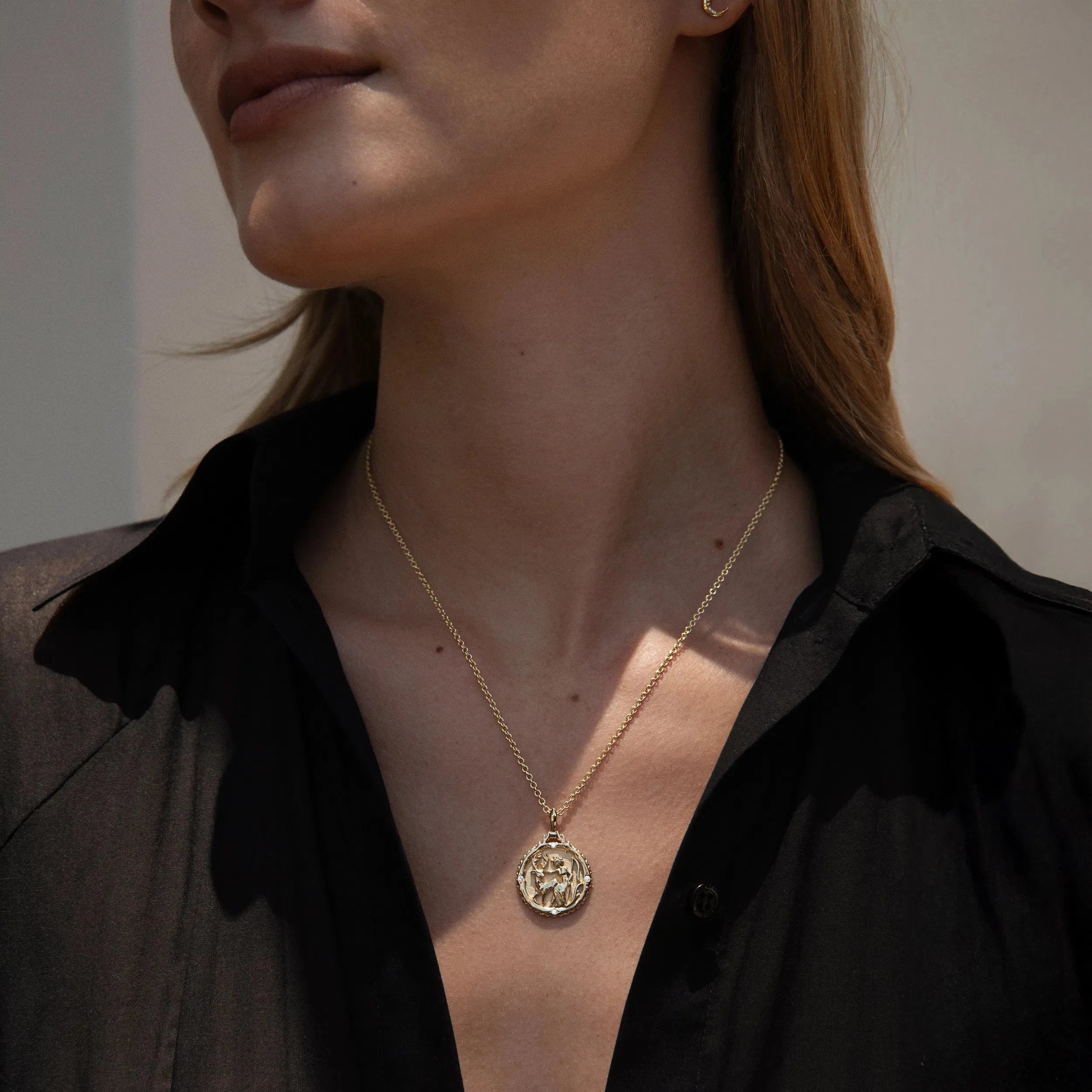 Awe Inspired Pendants Artemis Goddess Pendant