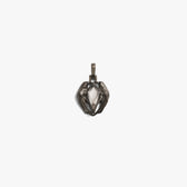Awe Inspired Pendants Black Rhodium Raven Prism Amulet