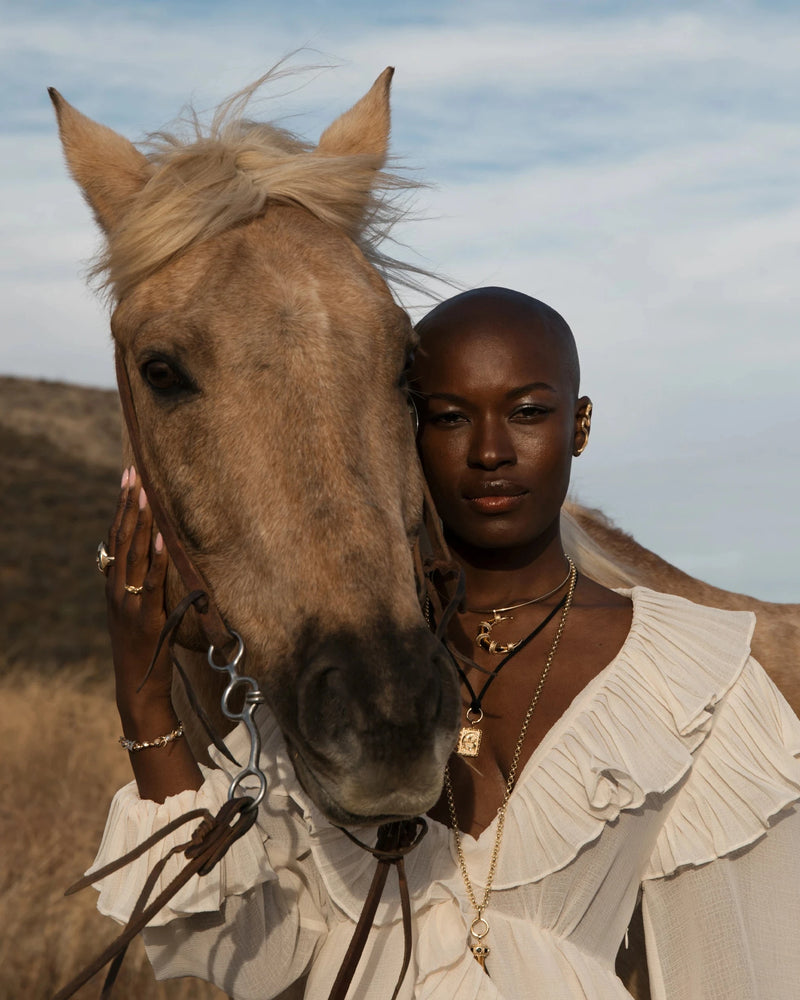 Awe Inspired Pendants Boho Moon Pendant