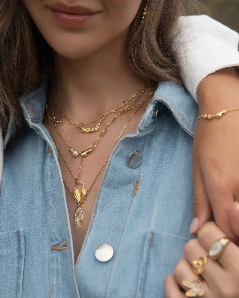 Awe Inspired Pendants Butterfly Wing Charm Set