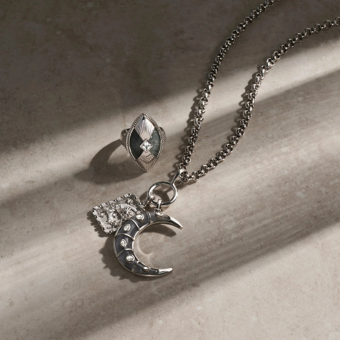 Awe Inspired Pendants Celestial Duo Pendant