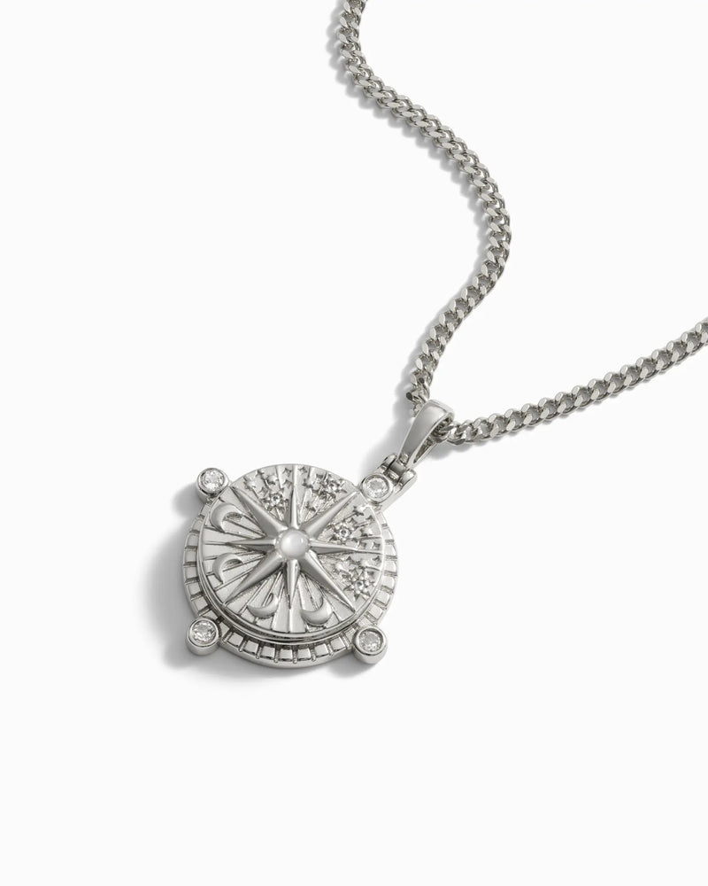 Awe Inspired Pendants Compass Locket